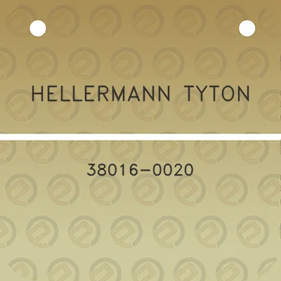 hellermann-tyton-38016-0020