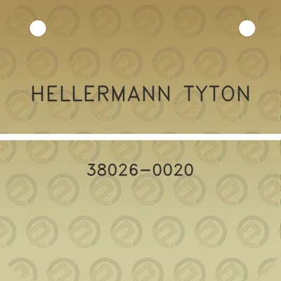 hellermann-tyton-38026-0020