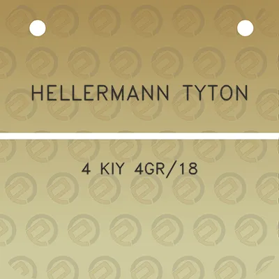 hellermann-tyton-4-kiy-4gr18