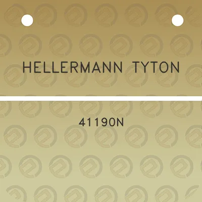 hellermann-tyton-41190n