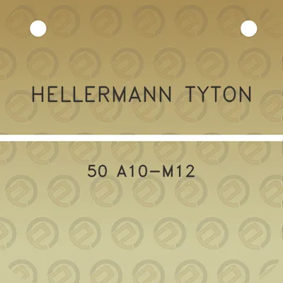 hellermann-tyton-50-a10-m12