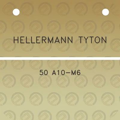 hellermann-tyton-50-a10-m6