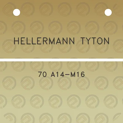 hellermann-tyton-70-a14-m16