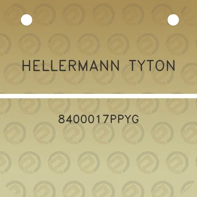 hellermann-tyton-8400017ppyg