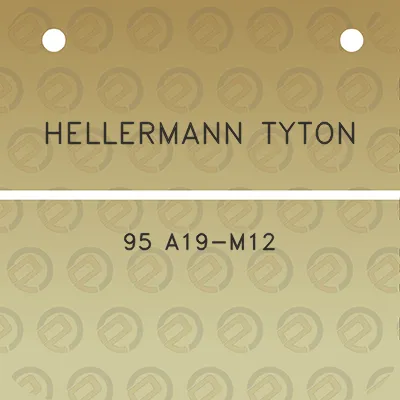 hellermann-tyton-95-a19-m12