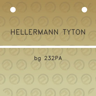 hellermann-tyton-bg-232pa