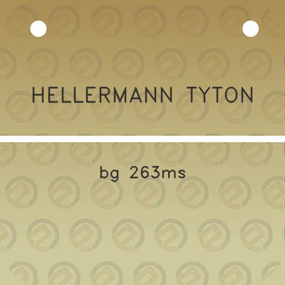 hellermann-tyton-bg-263ms