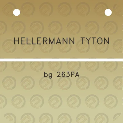 hellermann-tyton-bg-263pa