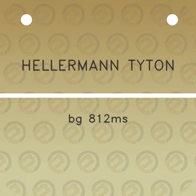 hellermann-tyton-bg-812ms