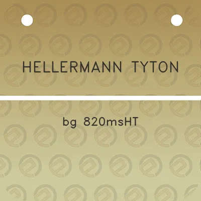 hellermann-tyton-bg-820msht