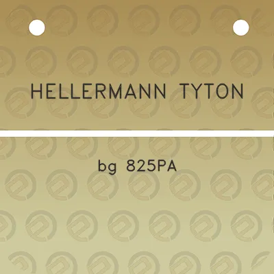 hellermann-tyton-bg-825pa