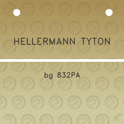 hellermann-tyton-bg-832pa