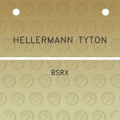 hellermann-tyton-bsrx