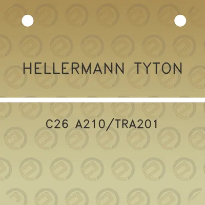 hellermann-tyton-c26-a210tra201