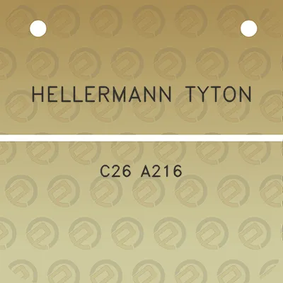 hellermann-tyton-c26-a216