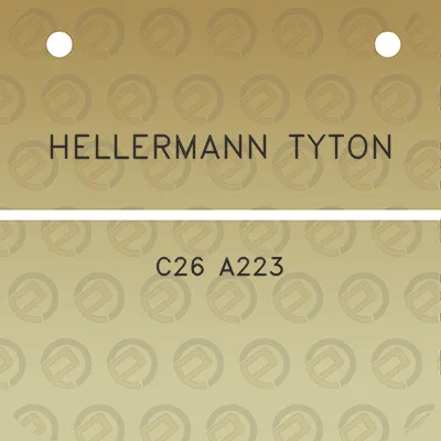 hellermann-tyton-c26-a223