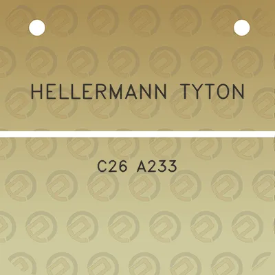 hellermann-tyton-c26-a233