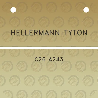 hellermann-tyton-c26-a243