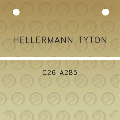 hellermann-tyton-c26-a285