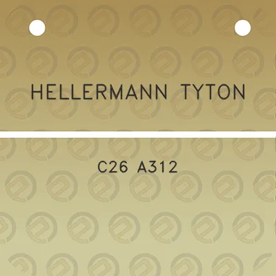 hellermann-tyton-c26-a312