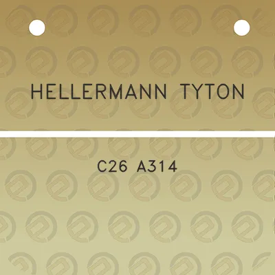 hellermann-tyton-c26-a314