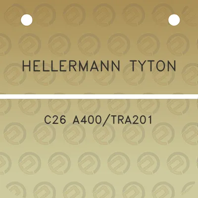 hellermann-tyton-c26-a400tra201