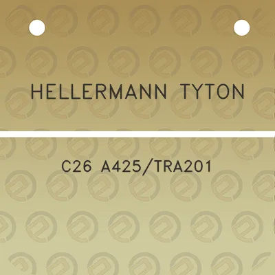 hellermann-tyton-c26-a425tra201