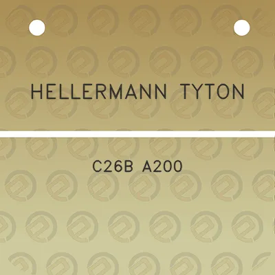 hellermann-tyton-c26b-a200