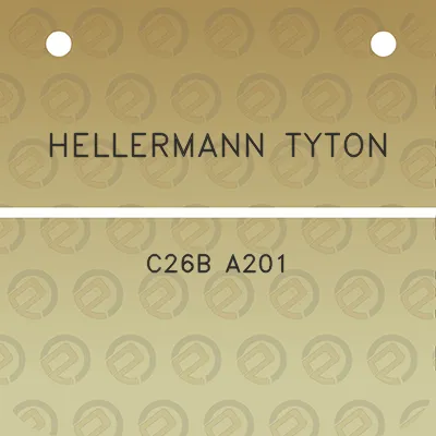 hellermann-tyton-c26b-a201