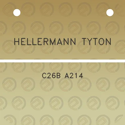 hellermann-tyton-c26b-a214