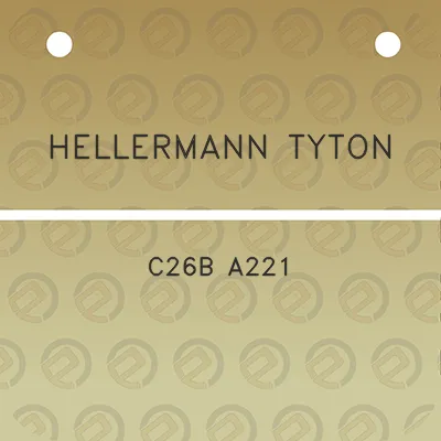 hellermann-tyton-c26b-a221