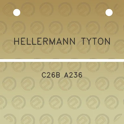 hellermann-tyton-c26b-a236