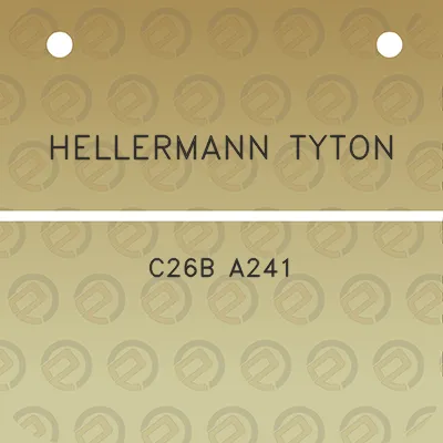 hellermann-tyton-c26b-a241