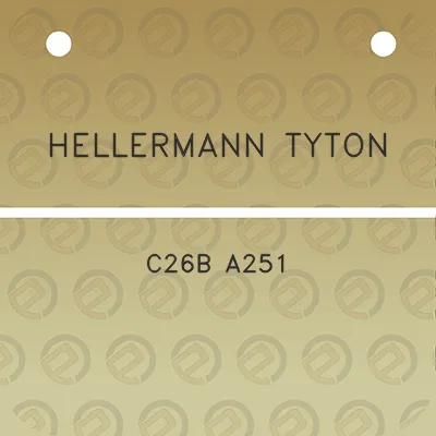 hellermann-tyton-c26b-a251