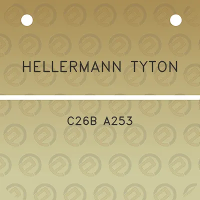 hellermann-tyton-c26b-a253