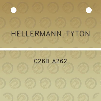 hellermann-tyton-c26b-a262