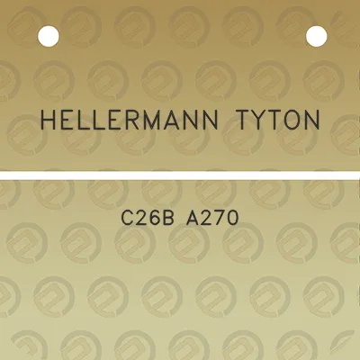 hellermann-tyton-c26b-a270