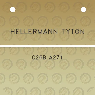 hellermann-tyton-c26b-a271