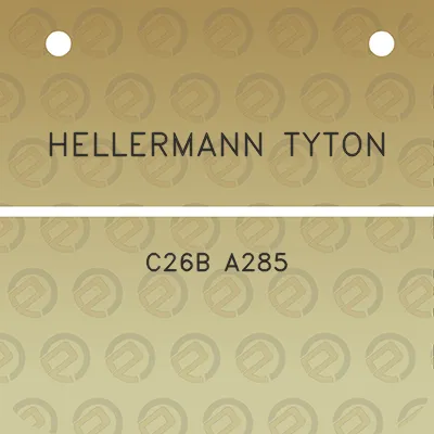 hellermann-tyton-c26b-a285