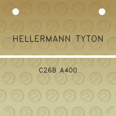 hellermann-tyton-c26b-a400