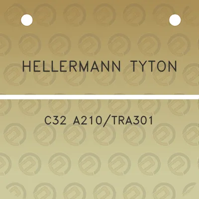 hellermann-tyton-c32-a210tra301