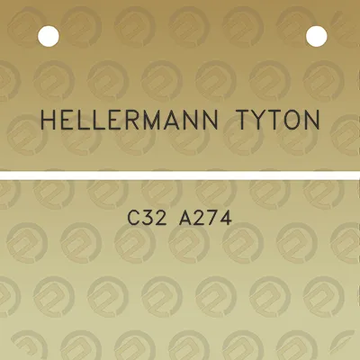 hellermann-tyton-c32-a274