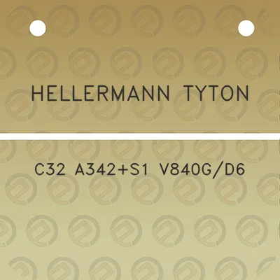 hellermann-tyton-c32-a342s1-v840gd6