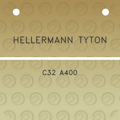 hellermann-tyton-c32-a400