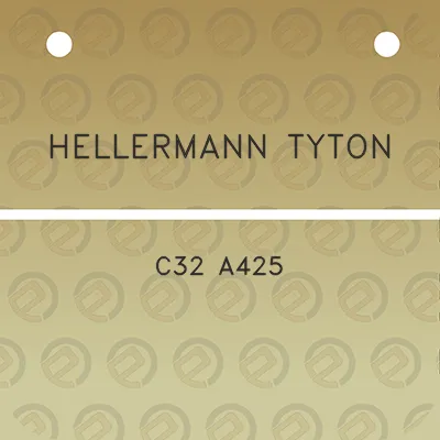 hellermann-tyton-c32-a425