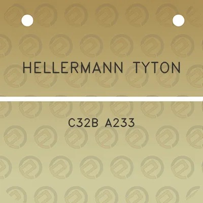 hellermann-tyton-c32b-a233