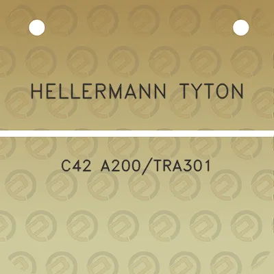 hellermann-tyton-c42-a200tra301