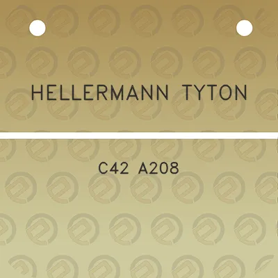 hellermann-tyton-c42-a208