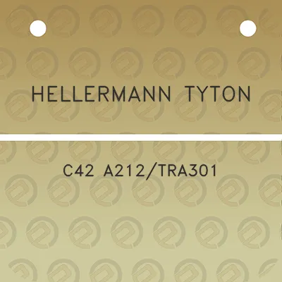 hellermann-tyton-c42-a212tra301