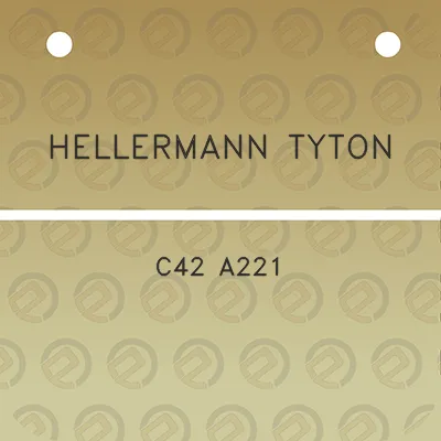 hellermann-tyton-c42-a221